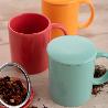 TAZA MUG CERAMICA 33 CL + FILTRO + TAPA