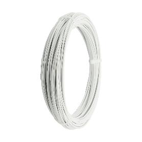 ALAMBRE FORRADO BLANCO N16 25MT