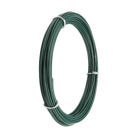 ALAMBRE FORRADO VERDE 25 MT