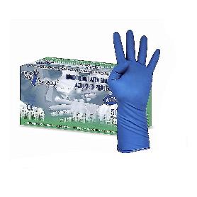 GUANTE LATEX AZUL A/PROT.T8-9 SIN POLVO