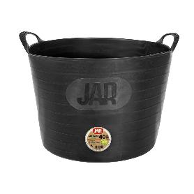 CAPAZO 40L NEGRO PLASTICO ECO