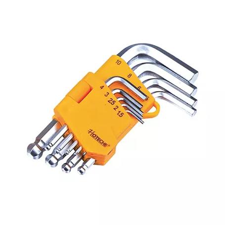 LLAVES ALLEN BOLA CORTAS CROMO VANADIO