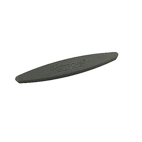 PIEDRA AFILAR OVAL 230X35MM OXID.ALUMINIO
