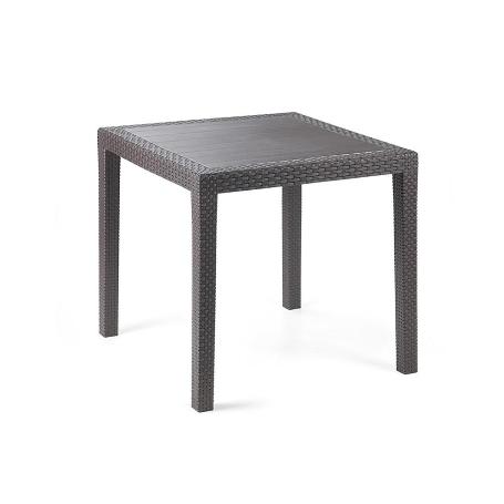 MESA RESINA KING 79X79 CM ANTRACITA
