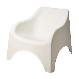 SILLON RESINA RELAX NUVOLA BLANCO 78X71X79 CM