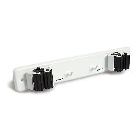 CUELGAESCOBAS DOBLE C19002B BLANCO