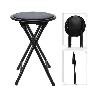 TABURETE PLEGABLE NEGRO