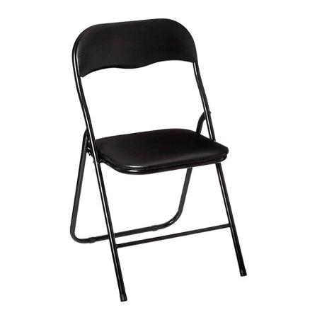 SILLA PLEGABLE NEGRO