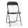 SILLA PLEGABLE NEGRO