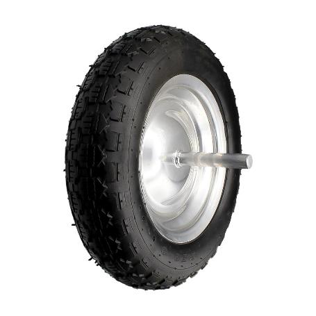 RUEDA CARRETILLA OBRA NEUMATICA CAUCHO