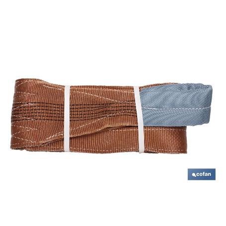 ESLINGA PLANA POLIESTER 6000KG X 6 MTS