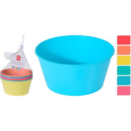 TAZONES BOLS PLASTICO 12,5X6 CM 400 ML