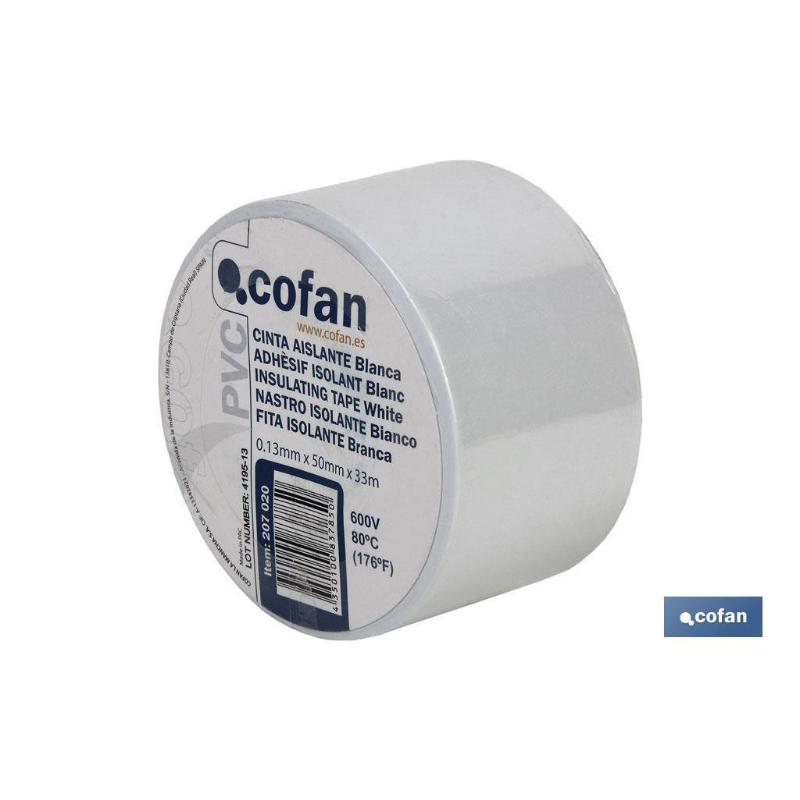 Cinta Aislante Blanca De 130 Micras 50 Mm X 33 M con Ofertas en Carrefour