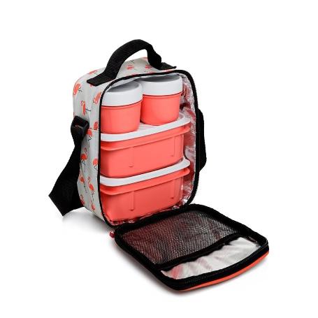 BOLSA NEVERA + FIAMBRERAS FLAMINGO