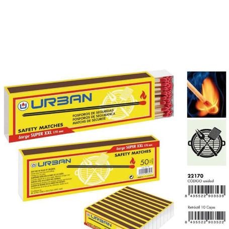 CERILLAS FOSFOROS 17 CM