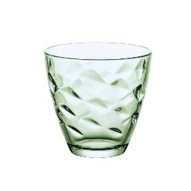 VASOS AGUA FLORA VERDE 25 CL