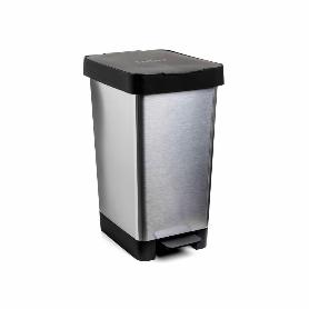 CUBO PEDAL BOLSA 25L SMART STEEL GRIS