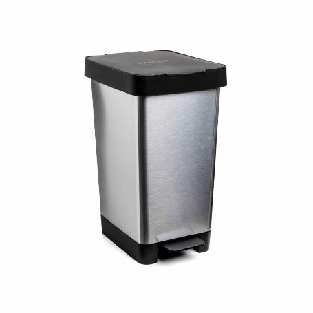 CUBO PEDAL BOLSA 25L SMART STEEL GRIS