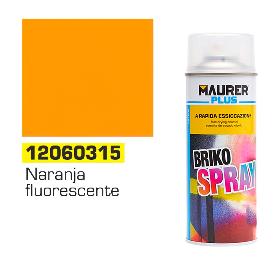 SPRAY PINTURA NARANJA FLUORESCENTE 400 ML.