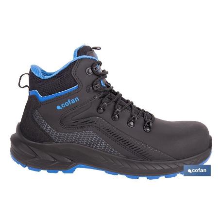 BOTA SPORT S3L FO SR AZUL/NEGRO MODELO NAMUR TALLA 43