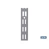 PACK 2 CREMALLERAS PARED PARA ESTANTERÍAS 2400X30X25 MM
