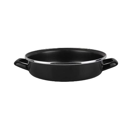 TARTERA ESMALTADA BLACK 26 CM