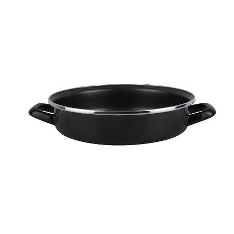 TARTERA ESMALTADA BLACK 28 CM