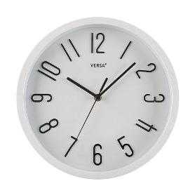 RELOJ PARED BLANCO 30 CM