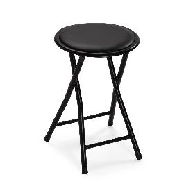 TABURETE PLEGABLE TOBY NEGRO