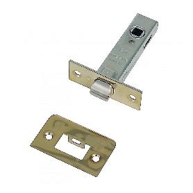 PICAPORTE 12-45MM LATONADO BARNIZADO