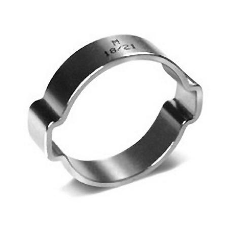 ABRAZADERA 2 OREJAS 18-21 ZINCADA