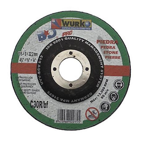 DISCO ABRASIVO 115X3X22 CORTE PIEDRA
