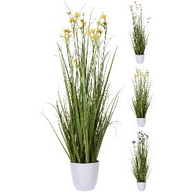 PLANTA ARTIFICIAL 95 CM FLORES SURTIDA