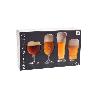 VASOS + COPAS CERVEZA VIDRIO 4 PIEZAS