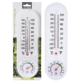 TERMOMETRO HIGROMETRO BLANCO