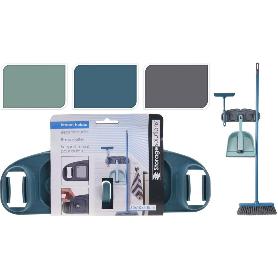 SUJETAESCOBAS MURAL PLASTICO SURTIDO