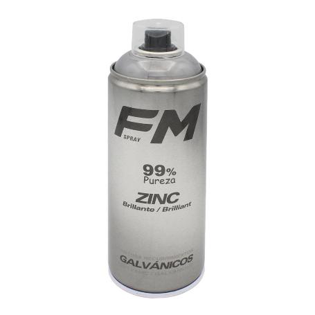 PINTURA SPRAY ZINC BRILLANTE 400ML