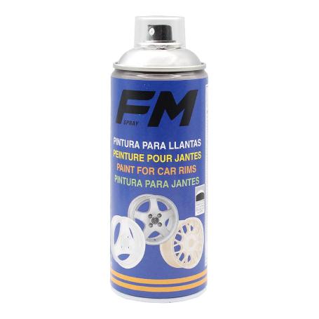 PINTURA SPRAY LLANTAS PLATA 400ML