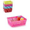 CESTA COLADOR 18X13X6,5 CM 11473 SURTIDA