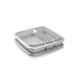 ESCURREPLATOS CUADRADO PLATA