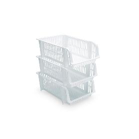 CAJON APILABLE 38X28X15 CM BLANCO