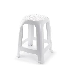 TABURETE ALTO 37X37X46,5 CM BLANCO
