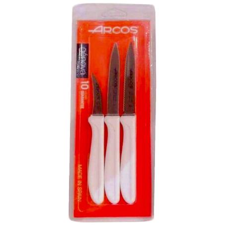 PELADORES MANGO BLANCO 3 PIEZAS 182524