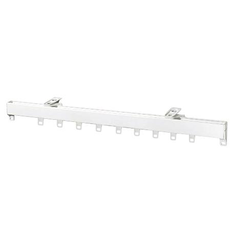 RIEL ALUMINIO P950 SIN CORDON 2,50 METROS BLANCO