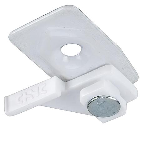 SOPORTE TECHO CON ESTRIBO PARA RIEL P950 BLANCO