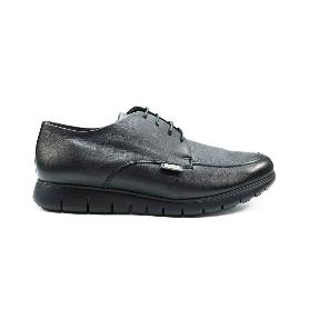 ZAPATO PIEL NEGRO N39 C/CORDONES HOSTELERIA 270