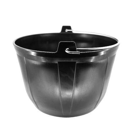 CALDERETA 11L NEGRA ASA METAL