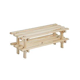 ZAPATERO PINO APILABLE 750X300X260MM