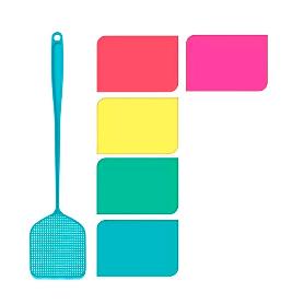 PALA MATAMOSCAS SURTIDA