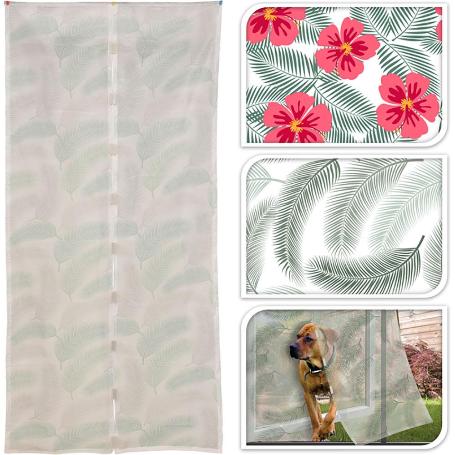 MOSQUITERAS PUERTA DECORADAS 2X50X220 CM